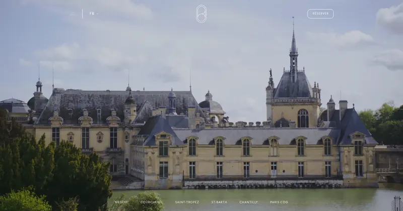 369° Hôtels & Maisons website