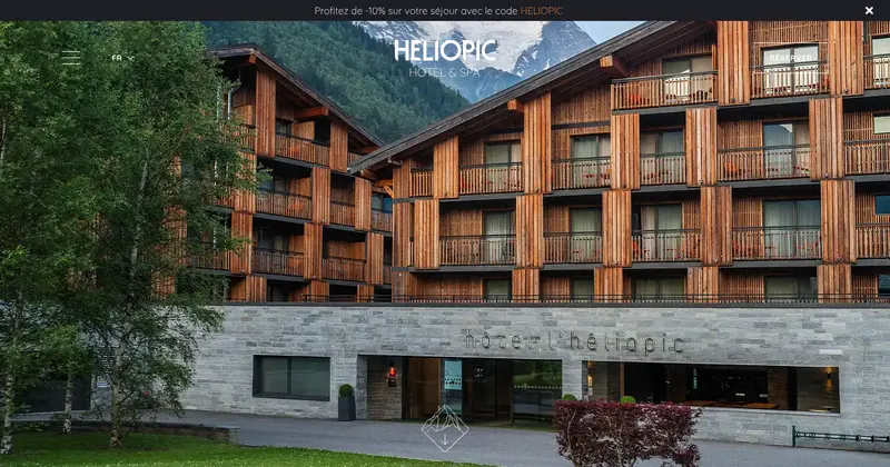 Heliopic Hotel & Spa website