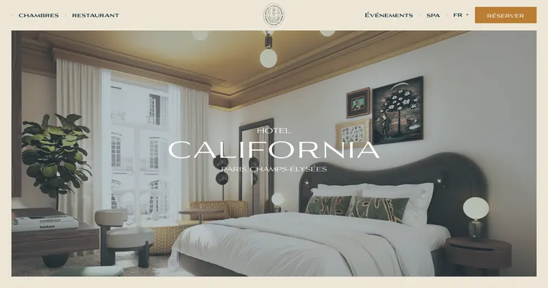 Hôtel California website